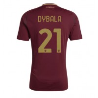 Camisa de time de futebol AS Roma Paulo Dybala #21 Replicas 1º Equipamento 2024-25 Manga Curta